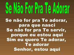 Resultado de imagem para senhor estou aqui pra te adorar