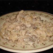 Hamburger Stroganoff With Cream Of Chicken Soup Recipe - Foodcom Recipe Beef Stroganoff Easy Beef Stroganoff Hamburger Stroganoff