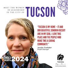 Please join me in honoring the women in leadership across the City of  #Tucson. Having a diverse and talented workforce that is reflective of our  community has always been a priority of