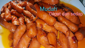 Resepi sosej goreng masak sos sedap mudah. Sosej Masak Sos Pekat Mudah Dan Sedap Youtube