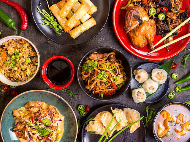 Image result for Asian foods (e.g. Japanese, Chinese, Thai, etc.)"