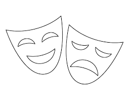 Five greek mask coloring pages that can be easily printed out and colored by your drama or theatre students. Pin On Printable Patterns At Patternuniverse Com