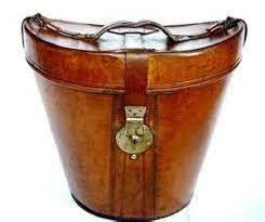 Leather Tall Hat Box Vintage Hat Boxes Leather Antique Hats