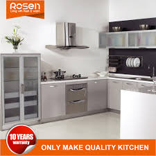 Adding a couple of glass doors can dress up your. China Hot Sale Refacing Sliver Laminate Kitchen Cabinets Home Furniture China Tv Cabinet Modular Kitchen Cabinet