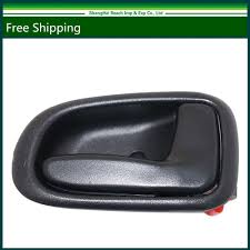 Inner Inside Interior Door Handle For Geo Prizm Toyota Corolla Black Right Oe 6920512120 6920512130 69205 12130 69205 12120 A Replacement Parts Auto Shanghai