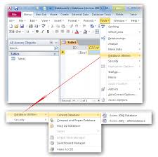 Database encryption can prevent someone from using a file or reading and writing data in access mdb or accdb file. Where Is Convert Database In Microsoft Access 2007 2010 2013 2016 2019 And 365