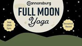 September Full Moon Yoga at Cannonsburg