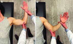 Image result for Shoulder Apprehension Test