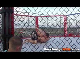 Cody Marsh Wins (Fight #2) 2010 MMA Event at Mineral City Speedway in Fort  Dodge