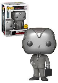 Funko Pop Marvel Wandavision 714 50s Vision Limited Chase Edition New Mint Condition