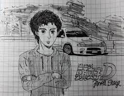I draw me like an initial d character : r/initiald