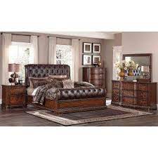 Brompton Lane Sleigh Bedroom Set Set Kamar Tidur Set Tempat Tidur Kamar Tidur Minimalis