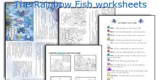 Lesson plans • resources • activities. The Rainbow Fish Worksheets
