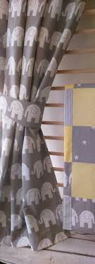 Elephant Curtains Nursery Curtains Baby S Room Curtains Tie Backs Grey Drapes Bears Llamas Alpacas Swiss Cross Arrows Decor Grey Nursery Gardinen Kinderzimmer Graues Kinderzimmer Und Vorhang Kinderzimmer
