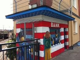 Lego Bank Dusseldorf Mehr Auf Facebook Com Streetartduesseldorf Streetart Dusseldorf Bilder