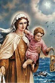 ¿quién es la virgen del carmelo? Estampa Antigua De La Virgen Del Carmen Blessed Virgin Mary Lady Of Mount Carmel Blessed Mother