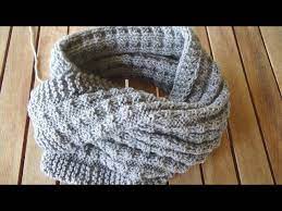 You can start off by knitting a scarf for beginners. How To Knit Nordic Mens Scarf Super Easy Knitting Pattern Youtube