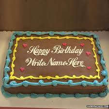 This birthday cake is for the best coworker ever! Happy Birthday Wishes Cake Images With Name