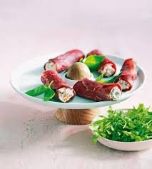 Rouleaux De Bresaola Farcis Recette Alimentation Recette Minceur Rapide Cuisine Et Vin