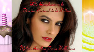 Hoy es el cumpleaños de Melissa Carolina y lo recordamos con este video que  le dedicamos en su cumpleaños hace unos años, cuando era una reina de  belleza de Colombia.