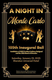 2015 Casino Night & Spaghetti Feed event program by San Mateo County  Association of REALTORS®