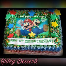 Check spelling or type a new query. Glitzy Desserts Super Mario Buttercream Cake Facebook