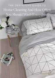 How Often You Should Wash Everything In Your Life Bed Linens Luxury Monochrome Bedroom Bed Linen Design