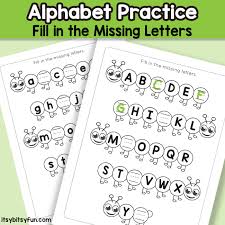 ~developing fine motor skills when writing the answers. Caterpillar Fill In The Missing Letters Alphabet Worksheets Itsybitsyfun Com