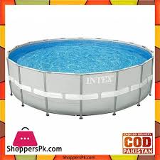 Buy Intexframe Ultra Frame Filter Pump 549x132 Cm 28336 At Best Price In Pakistan Intex Above Ground Swimming Pools Pool Cover