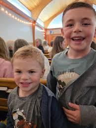 Two precious little ones, Weston and Cashton Pursley