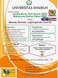 Contoh usaha yang mengandung riba adalah rentenir yang meminjamkan uangnya kepada yang membutuhkan. Lomba Karya Tulis Ilmiah Lkti Mahasiswa Online Tingkat Unkhair 2020 Fakultas Teknik