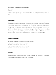 Sains tahun 2 keperluan asas tumbesaran tumbuh tumbuhan. Keperluan Asas Tumbuhan