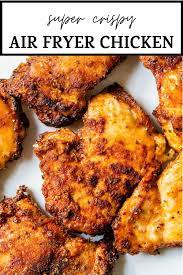 Air Fryer Chicken Thighs Air Fryer Recipes Healthy Air Fryer Recipes Chicken Thighs Air Fryer Dinner Recipes
