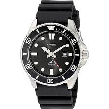 Casio Casio Men S Black Dive Style Sport Watch Mdv106 1av Walmart Com Walmart Com
