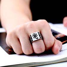 High Quality Northern Europe Viking Stainless Steel Ring Men Unique Scorpion Jewelry Factory Mens Stainless Steel Rings Scorpion Jewelry Beautiful Jewelry Ring