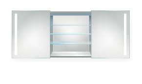 Doors close slowly, no slamming. Krugg Led Medicine Cabinet 48 Inch X 30 Inch Lighted 2 Sliding Mirror Doors Defogger 3 Glass Shelves Buy Online In Bahamas At Bahamas Desertcart Com Productid 152219410