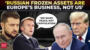 ‘Europeans must decide on Russian frozen assets, not US’: Macron  rejectsTrump’s Ukraine peace deal
