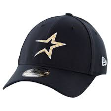 New Era 39thirty Houston Astros Team Classic Cooperstown Stretch Fit Hat Dark Navy