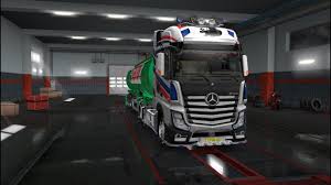 Mercedes Actros Mp4 Heavy Truck Skin Panther Speed 4k Heavy Truck Trucks Mercedes