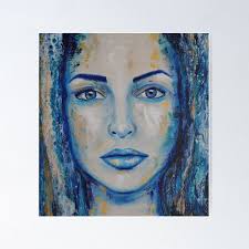 Anna Blue Posters for Sale