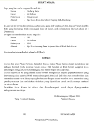 Format Surat Kuasa Ini Wajib Ada Simak Apa Saja Kumparan Com
