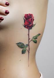 Deborah Genchi Creates Incredibly Versatile Tattoos Kickass Things Single Rose Tattoos Tattoos Red Rose Tattoo