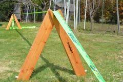 10 Ways To Setup A Slackline Without Using A Tree Slackline Backyard For Kids Bouldering Wall