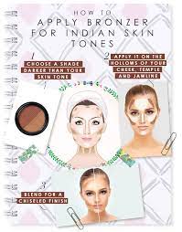 Bronzer is the easiest way to nab a tropical vacation glow without ever leaving your cubicle. How To Apply Bronzer For Indian Skin Be Beautiful India