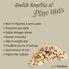 Health Benefits Of Pine Nuts Pine Nuts Benefits Healthy Nuts Nutrition Facts