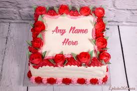 Beautiful chocolate birthday cake name edit on hy birthday cake image awesome birthday cake with name and wishes amazing hy birthday cake with candles brother name. Write Name On Red Rose Birthday Cake Images