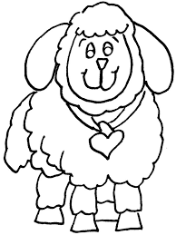 The free and unique pages contain sketches of cows, horses, pigs, sheep, lambs, ponies, goats, hens, etc. Sheep Coloring Pages For Kids Coloring Home