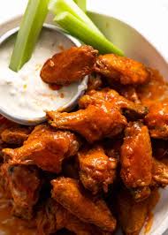 The magic ingredient to crispy wings without a lot of oil is aluminium free baking powder. Baked Buffalo Wings Ultra Crispy Recipetin Eats