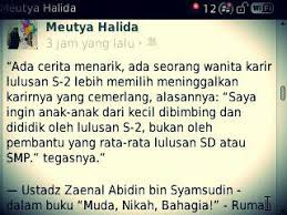 May 20, 2020 · ada lagi, pekerjaan yang kamu lakukan mungkin tidak sesuai ekspektasi. Kata Bijak Untuk Ibu Bekerja Qwerty