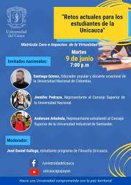 De acordo com cronograma divulgado. Retos Actuales Para Los Estudiantes De La Unicauca Matricula Cero E Impactos De La Virtualidad Universidad Del Cauca